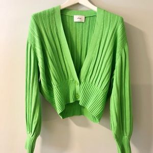 Aritzia Wilfred Front Plunge Cardigan